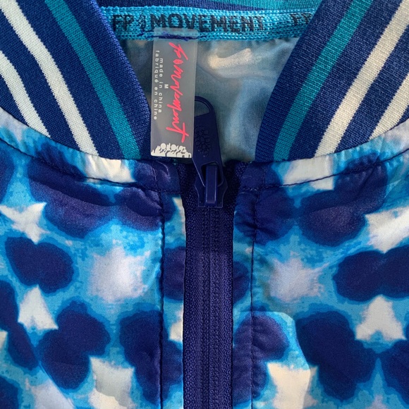 NWT- FP Movement by Free People - Blue Combo Jacket - Picture 4 of 9